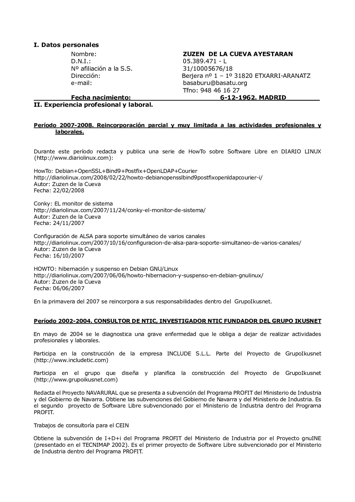 curriculum 2009