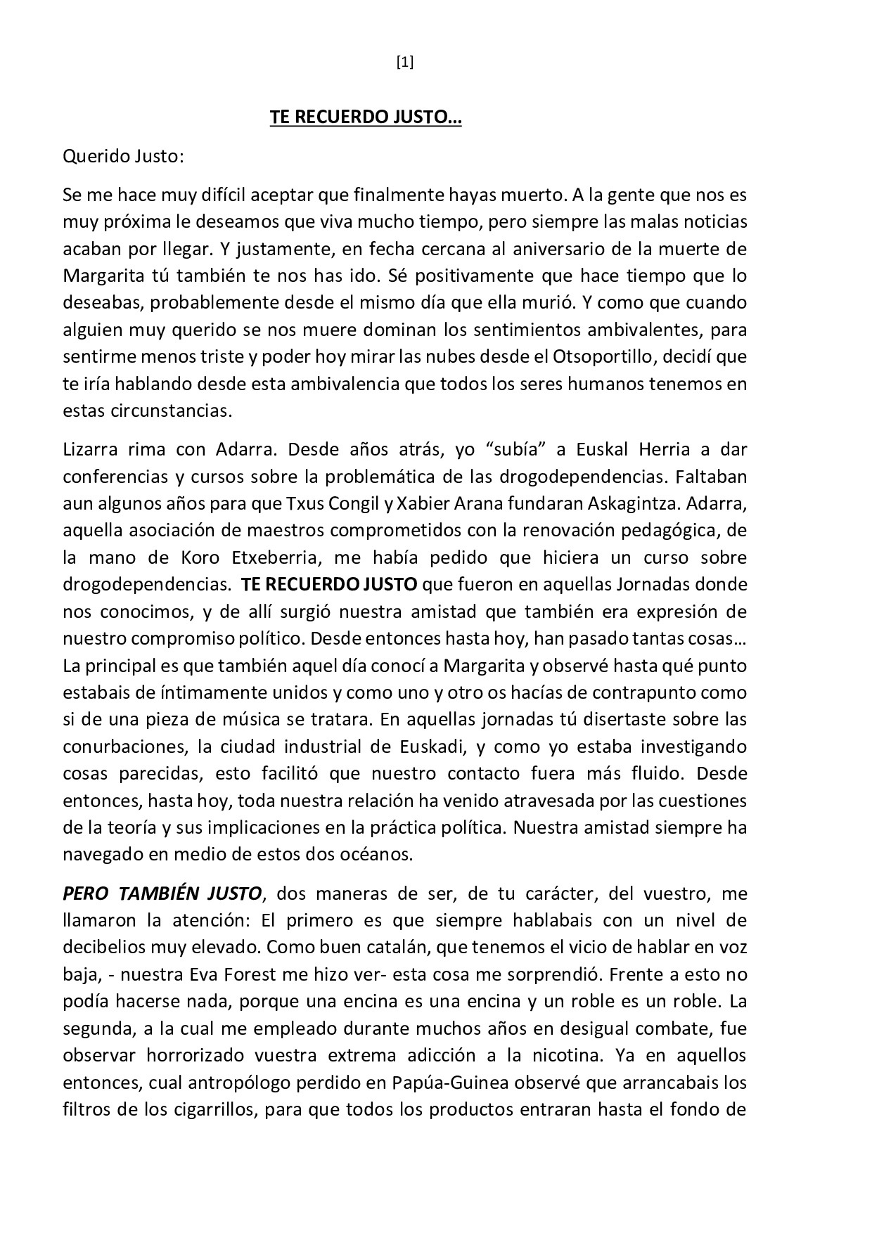 Texto de Oriol Martí